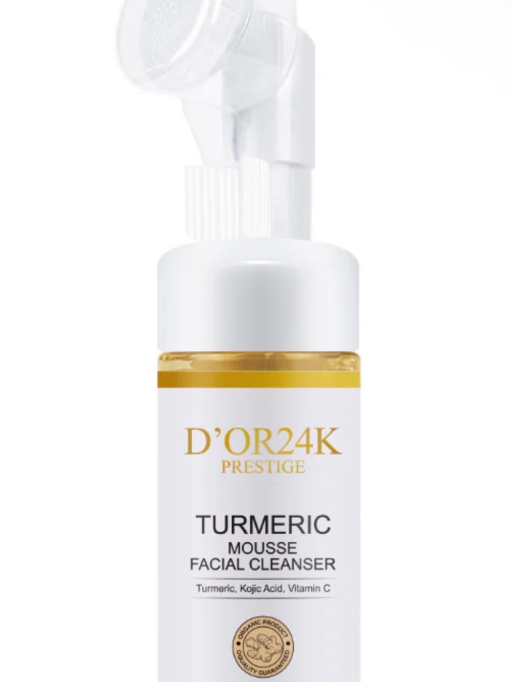 D'OR24K PRESTIGE-TURMERIC MOUSSE FACIAL CLEANSER